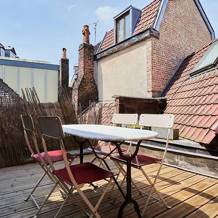 Old With Terrace Apartment *